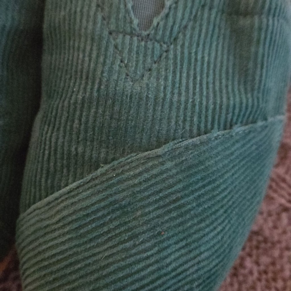 TOMS - Alpargata corduroy shoes - Size 8 - green - Picture 7 of 10